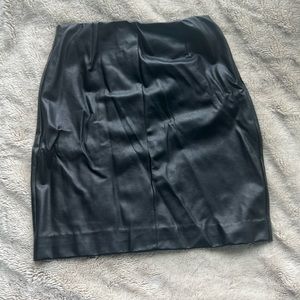 Aritzia Talula Leather Skirt